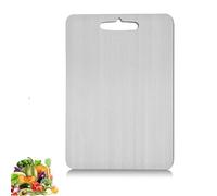 Tivano Cutting Board Titanium, 2025 Tivano Titanium Cutting Boards, Dual-Sided Chopping Boards, Multifunctional Titaniums Chopping Board, Non Stick Cutting Board for Kitchen-Cutting (11.4x7.87in)