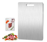Tivano Cutting Board Titanium, 2025 Tivano Titanium Cutting Boards for Kitchen, Stainless Steel Cutting Boards, Non-Slip Double-Sided Titanium Chopping Board for Meat and Vegetables (39 * 28cm)