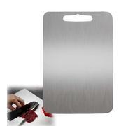 Tivano Cutting Board Titanium, Tivano Titanium Cutting Boards for Kitchen, Double Sided Friendly Cutting Boards Durable Sided Easy to Clean for Cutting Meat Vegetable Fruit (11.4x7.87in)