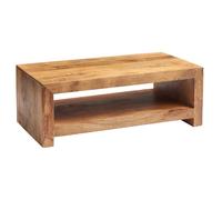 tivat mango wood coffee table large in light mahogany