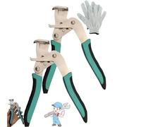 Tivayo Car Clip Pliers/Plastic Rivet Removal Tool, Precision Jaw Design, Removes Plastic Clips, Buckles, Rivets, Open The Panels Effortlessly Without Damage (2pcs)