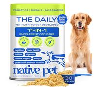 tive Pet The Daily Dog Supplement - 11 in 1 Dog Multivitamin - Tasty Scoop with Dog Vitamins and Supplements - Super Multi Vitamin for Dog - 12 Active Ingredients (7 oz.)