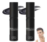 Tiveno Hair Concealer Cream, 50ml Magic Color Hair Concealer for Naturally Fuller & Confident-Looking Hairs, Natural & Inconspicuous, for Women and Men (Black+Dark Brown, 50ml)