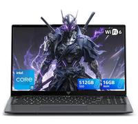 Tivique 15.6 inch Gaming Laptop with 12th Core i5-12600H Processor up to 4.50 GHz (Beat Ryzen 7 6800H) 12C(4P+8E)/16T - 16GB RAM DDR4*2 + 512GB M.2 PCIe 3.0 SSD, 1080P FHD,BT5.2, USB3.2, Type-C,WiFi 6