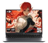 Tivique 16.1" Gaming Laptop with Ryzen 7 H255 Processor up to 4.90 GHz (Beat 13th i7-13800H), 8C/16T - 4800MHz 16GB RAM DDR5*2+512GB M.2 SSD,1200 FHD, HDMI, WiFi 6,12C Radeon 780M, Backlit Keyboard
