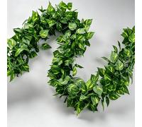 Tivleed Artificial Ivy Garland, Fake Ivy Vines with Dense Leaves & Thick Vine - 12ft/3.6m Each, 5-Pack for Wall Decor, Outdoor Fence, Party Backdrop, Realistic Greenery