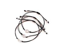 Tivleed Friendship Bracelet, Best Friend Bracelet, Best Friend Bracelets for 2, Promise Bracelets for Sisters & Close Friends, Adjustable String Bracelet Set for Women