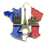 Tivleed paris fridge magnet, eiffel tower magnet, fridge stickers - Tivleed Metal Eiffel Tower Fridge Magnet, 3D Paris Souvenir for Refrigerator, Decorative Home & Office Gift