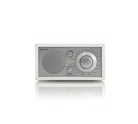 Tivoli Audio Model One BT - Bluetooth enabled AM/FM Table Radio - White/Silver