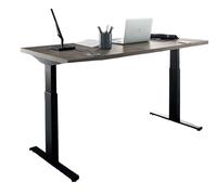 Tivoli Left Desk - Grey Wood