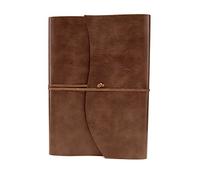 Tivoli Liscio A4 Large Recycled Leather Journal A4 (21x30 cm) Tan