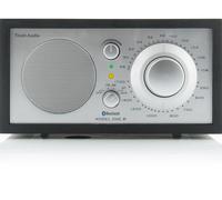 Tivoli Model One M1BT-0183-ROW FM/AM Bluetooth Radio - Black Ash & Silver, Silver/Grey,Black