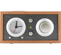 TIVOLI Model Three BT FM/AM Clock Radio - Cherry & Metallic Taupe, Silver/Grey,Brown