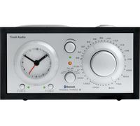 TIVOLI Model Three BT FM/AM Clock Radio - Silver & Black, Silver/Grey,Black
