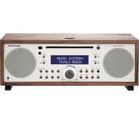 Tivoli Music System+ Bluetooth All-in-One Traditional Hi-Fi System - Walnut & Beige, Brown,White