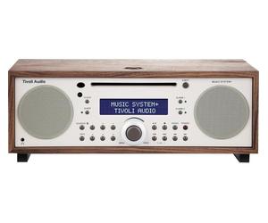 TIVOLI Music System Bluetooth All-in-One Traditional Hi-Fi System - Walnut & Beige, Brown,White