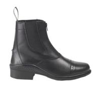 Tivoli Zipped Boots Brogini Black 3.5