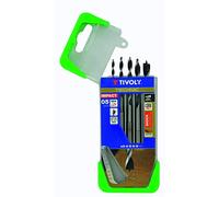 Tivoly 10803770002 Set of 3 Wood Drill Bits Shock Series Hexa Shank