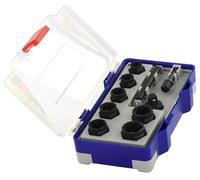 Tivoly 11521470002 Extractor Sockets, Black, Set of 10 Pieces