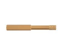 Tivoly 12000921000 Technic Cutting Discs Diamond Dry Drill Bit ø 10 mm, Gold, Blister Pack of 1