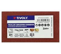Tivoly XT10151515035 Wedge Pad 73 x 123 mm Assorted Grit Pack of 21 Sheets, Not Concerned