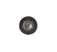 TIVOLY Xt20211000203 Circular Brush for Drill, 6 mm Shade, Corrugated Steel Wire, Metal Stripping Diameter 75 mm Abrasives