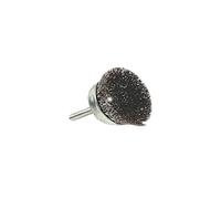 TIVOLY Xt20211000205 Cutting Brush for Drill, 6 mm Shade, Corrugated Steel Wire, Metal Stripping Diameter 50 mm Abrasives