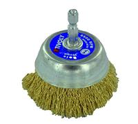 Tivoly XT202520121 Technic Cutting Brush Brass-Plated Steel Diameter 75 - Hexa 6.35 mm/Diameter 75 mm