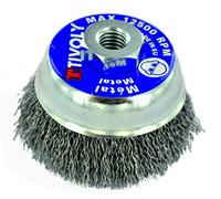 Tivoly XT202520134 Corrugated Brush Diameter 80 mm-M14 Corrugated Steel Cutter M14, 80