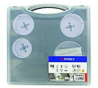 Tivoly XT50527052900 Bi-Metal Hole Saw Set, White, Large