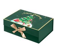 TivsiVer Christmas Magnetic Gift Box - Large, Sturdy, 32.2 X 20.3 X 11.4 cm, Luxury Gift Box with Lid - Perfect Choice for Festive Gift Wrapping