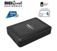 Tivusat HD Ultra Compact Satellite Receiver with Active Smartcard for Italian TV