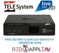 TivùSat Telesystem TS9018HEVC HD Decoder + PRE-ACTIVATED Tivusat HD SmartCard