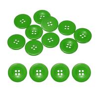 TIXIPEM 10pcs Sewing Buttons 1.2 Inch/30mm 48L, Green
