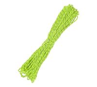 TIXIPEM 2 mm 66FT Reflective Guyline Camping Paracord [1PCS] - Guy Lines Ultralight Thin Cord Rope 3 Strands Paracord Use for Camping Tents & Tarps & Hiking - [Fluorescent Green]
