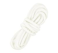 TIXIPEM 4 mm 10FT Guyline Camping Paracord [1PCS] - Guy Lines Ultralight Thin Cord Rope 7 Strands Paracord 550LB Use for Camping Tents & Tarps & Hiking - [White]