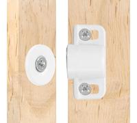 TIXIPEM 4pcs 1.4 Inch Magnetic Cabinet Door Catch White | Magnets for Closure, Use for Kitchen, Bathroom Cupboard, Wardrobe, Closet, Cabinet Door Drawer Latch