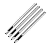 TIXIPEM 4PCS Leather Hole Punch Tool 3mm Metal Round Hollow Tools