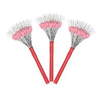 TIXIPEM Fishing Bobber Stops [300PCS] Column Floats Sinker Stops Use for Streams & Lake & River Fishing - [Pink - Silicone] Fit 0.6-1.5 mm Wire Beads Float Stopper