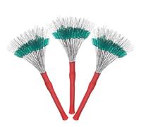 TIXIPEM Fishing Bobber Stops [300PCS] Column Floats Sinker Stops Use for Streams & Lake & River Fishing - [Transparent Green - Silicone] Fit 0.6-1.5 mm Wire Beads Float Stopper