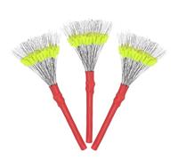 TIXIPEM Fishing Bobber Stops [300PCS] Column Floats Sinker Stops Use for Streams & Lake & River Fishing - [Yellow - Silicone] Fit 0.6-1.5 mm Wire Beads Float Stopper