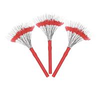 TIXIPEM Fishing Bobber Stops [300PCS] Oval Floats Sinker Stops Use for Streams & Lake & River Fishing - [Rose Red - Silicone] Fit 0.6-1.5 mm Wire Beads Float Stopper
