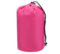 TIXIPEM Stuff Sack [1PCS] - Waterproof Outdoor Storage Sacks Use for Backpacking & Traveling & Hiking - [Rose Red-5 x 10 IN/ 13 x 25 CM] Ultralight Drawstring Bags