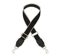 TIXIPEM Wide Shoulder Purse Strap [1Pcs] - 55 Inch Adjustable Strap Replacement for Handbag Use for Purse & Crossbody Bag & Guitar & Canvas Bag - [Black]