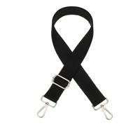 TIXIPEM Wide Shoulder Purse Strap [1Pcs] - 55 Inch Adjustable Strap Replacement for Handbags Use for Purse & Crossbody Bag & Guitar & Canvas Bag - [Black]