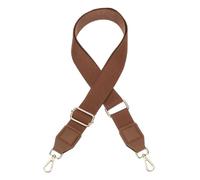 TIXIPEM Wide Shoulder Purse Strap [1Pcs] - 55 Inch Adjustable Straps Replacement for Handbags Use for Purse & Crossbody Bag & Guitar & Canvas Bag - [Light Brown]