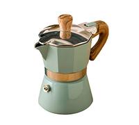Tixiyu 150/300ml Aluminum Italian Moka Espresso Coffee Maker Percolator Stove Top Pot, Espresso Percolator Pot, Suitable for Home Office Hot Coffeepot
