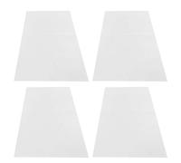 Tixiyu 4 Sets Attractive PVC Warning Stickers Public Safety Tips 60x36.5cm for Restaurants Banks