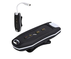 Tixiyu 4GB Durable FM Music Player with Earphone for Diving and Swimming, Black ABS 3.2oz Portable MP3, Suitable for Underwater Activities