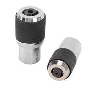 Tixiyu Adjustable 2 Piece Tap Cap Set with 3/8 Drive Square Adapter for M3-M6 M8-M12 Taps, Practical Tap Extractor Tool for Engineers and Construction Workers, Cr Molybdenum Steel Material